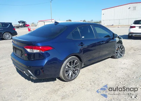 2021 Toyota Corolla Se z USA, uszkodzony, nr VIN JTDS4MCE2MJ076184